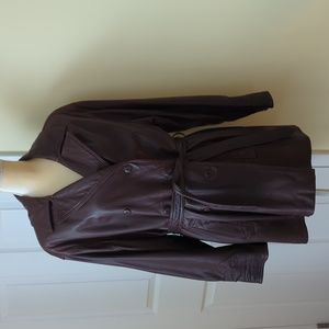 Coach Vintage Leather Coat